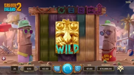 Easter Island 2 slot screenshot 4