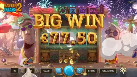 Easter Island 2 slot screenshot 3