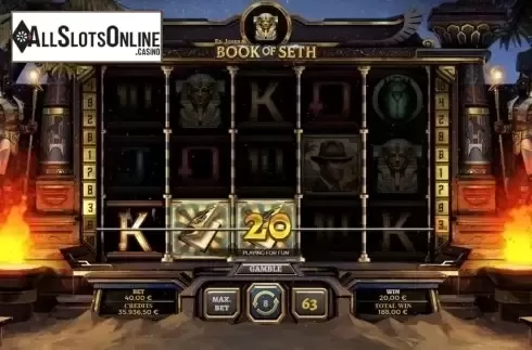 Free Spins 2. Ed Jones & Book of Seth from Spinmatic