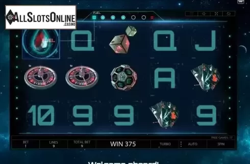 Fuel symbol +1 Free spin. EiG2016 from Endorphina
