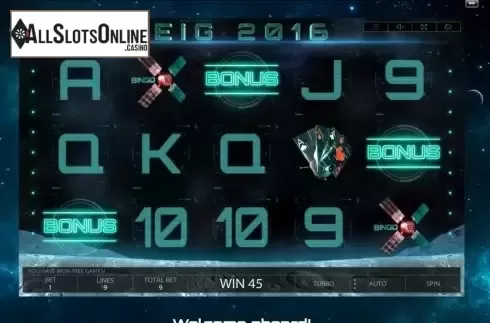 Bonus game. EiG2016 from Endorphina