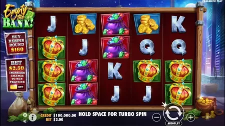 Empty the Bank slot screenshot 1
