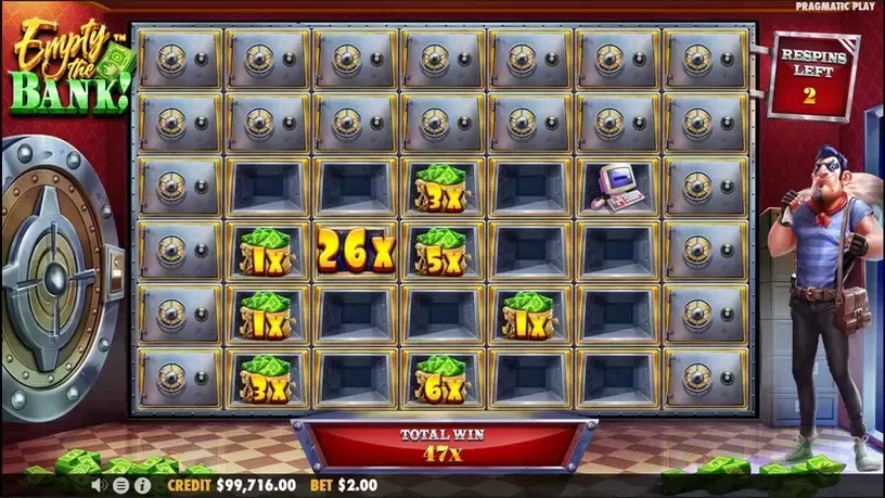 Empty the Bank slot screenshot 4