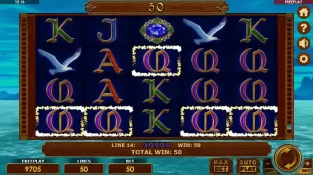 Flying Dutchman slot screenshot 2