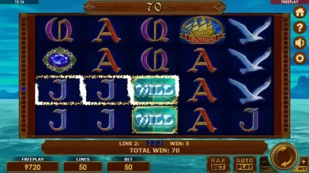 Flying Dutchman slot screenshot 3