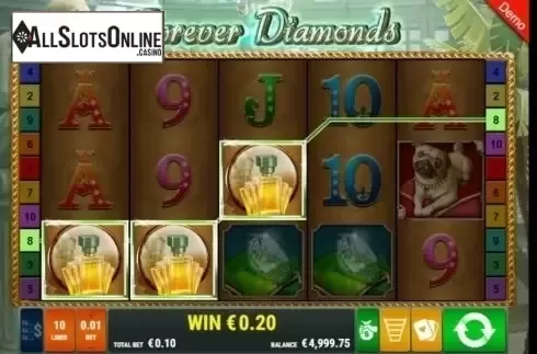 Win Sceen 3. Forever Diamonds from Gamomat