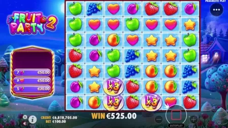 Fruit Party 2 slot screenshot 3