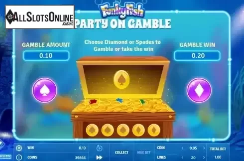Gamble / Risk Game screen