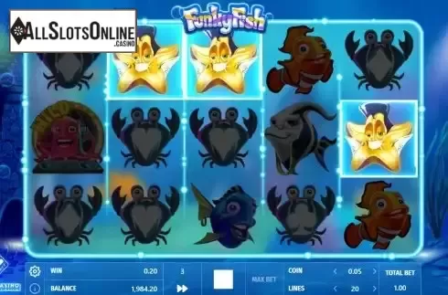 Bonus Game screen