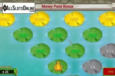 Click and pick bonus. Golden Money Frog from Sigma Gaming