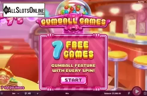 Free Spins Win Screen