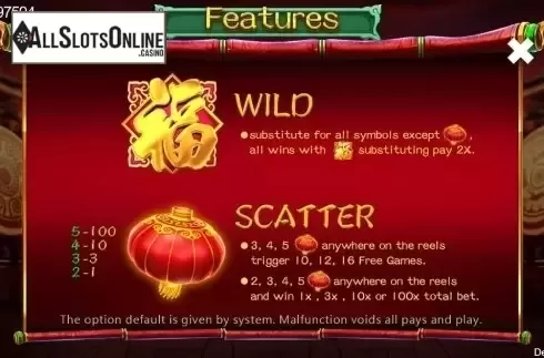 Wild & Scatter. Happy Rich Year from CQ9Gaming