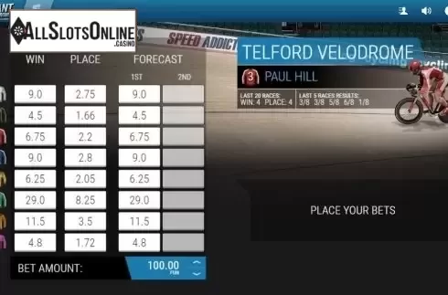 Game Screen 1. Instant Virtual Cycling from 1X2gaming