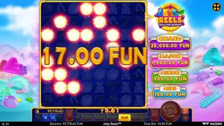 Jelly Reels™ slot screenshot 2