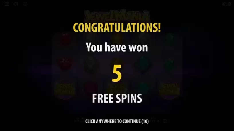 Jewel Mania slot screenshot 3