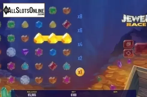 Win Screen 2. Jewel Race from Golden Hero