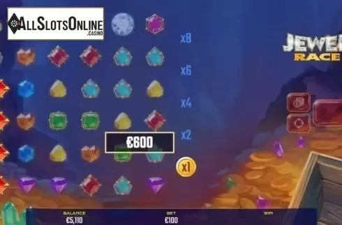 Win Screen . Jewel Race from Golden Hero