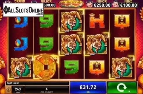 Free Spins 3. Jinfu Long from Rarestone Gaming