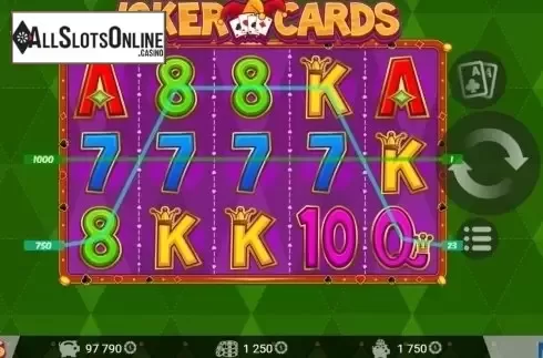 Screen5. Joker Cards from MrSlotty