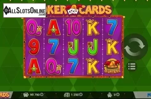 Screen4. Joker Cards from MrSlotty