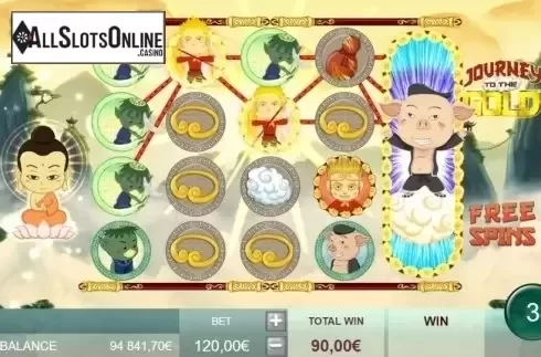 Free Spins. Journey To The Gold from Ganapati