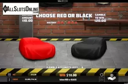 Gamble / Risk Game screen