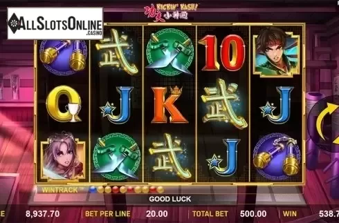 Win screen 3. Kickin' Kash! from Aspect Gaming