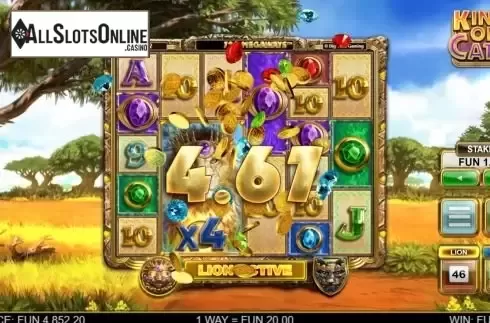 Lion Game - Win Screen 1