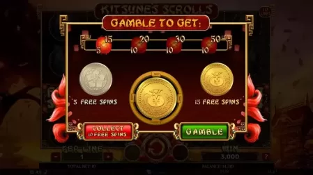 Kitsune’s Scrolls Sacred Flames slot screenshot 6