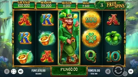 Leprechaun's Coins slot screenshot 5