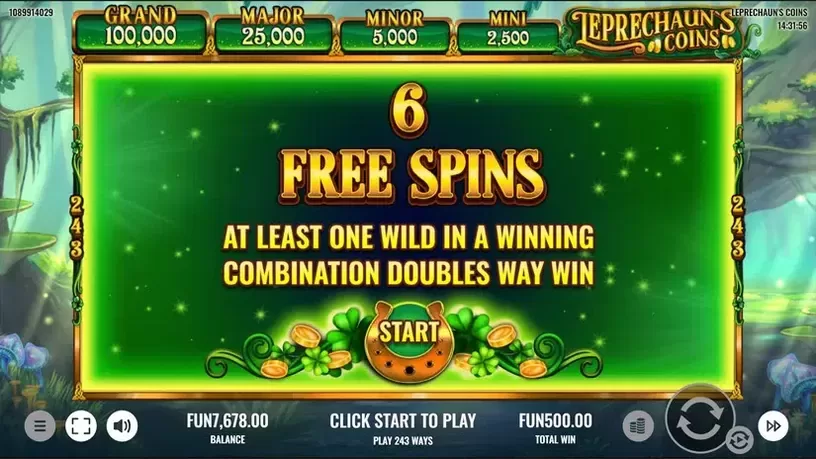 Leprechaun's Coins slot screenshot 4