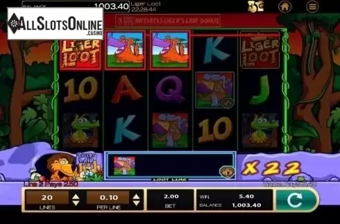 Win. Liger Loot from High 5 Games