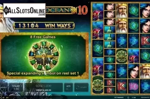Free Spins Win Screen 2
