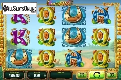 Reel Screen. Lucky Pot from SYNOT