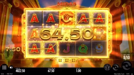 Midas Golden Touch slot screenshot 6