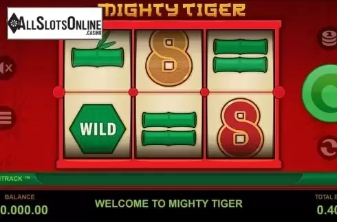 Reel Screen. Mighty Tiger from Aspect Gaming