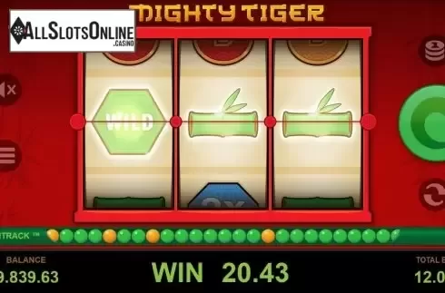 Win Screen 4. Mighty Tiger from Aspect Gaming