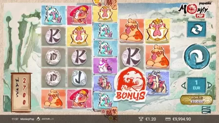 MonkeyPop slot screenshot 3