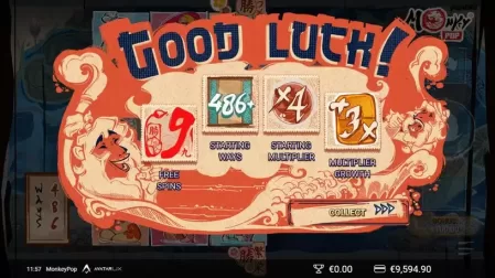 MonkeyPop slot screenshot 5