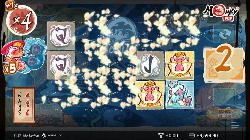 MonkeyPop slot screenshot 6