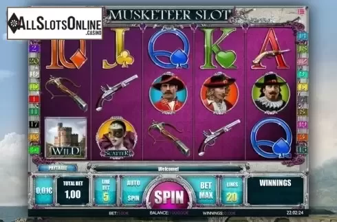Reels. Musketeer Slot from iSoftBet