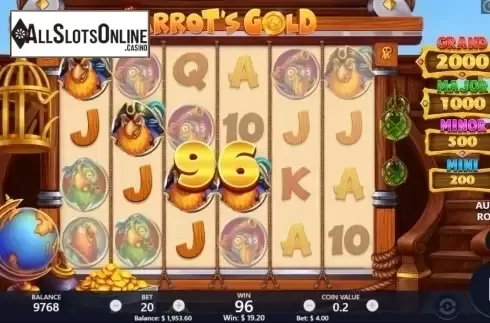 Win Screen 2. Parrot's Gold from Pariplay