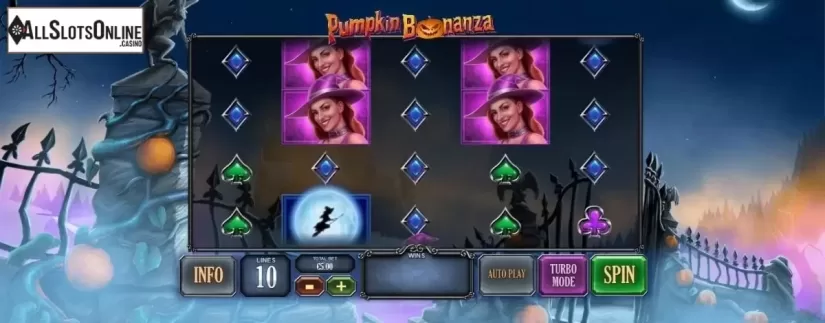 Reel Screen. Pumpkin Bonanza from Playtech