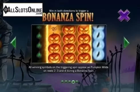 Both Directions. Pumpkin Bonanza from Playtech