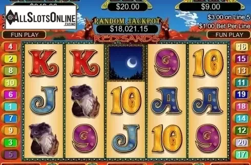 Win Screen. Red Sands from RTG