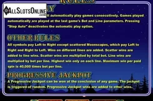 Rules. Red Sands from RTG