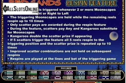 Respin. Red Sands from RTG