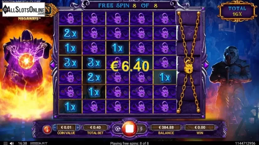 Free Spins 3. Rosh Immortality Cube from GameArt