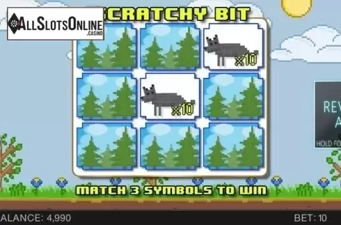 Game Screen 2. Scratchy Bit from Spinomenal