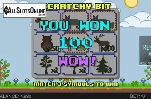 Game Screen 3. Scratchy Bit from Spinomenal